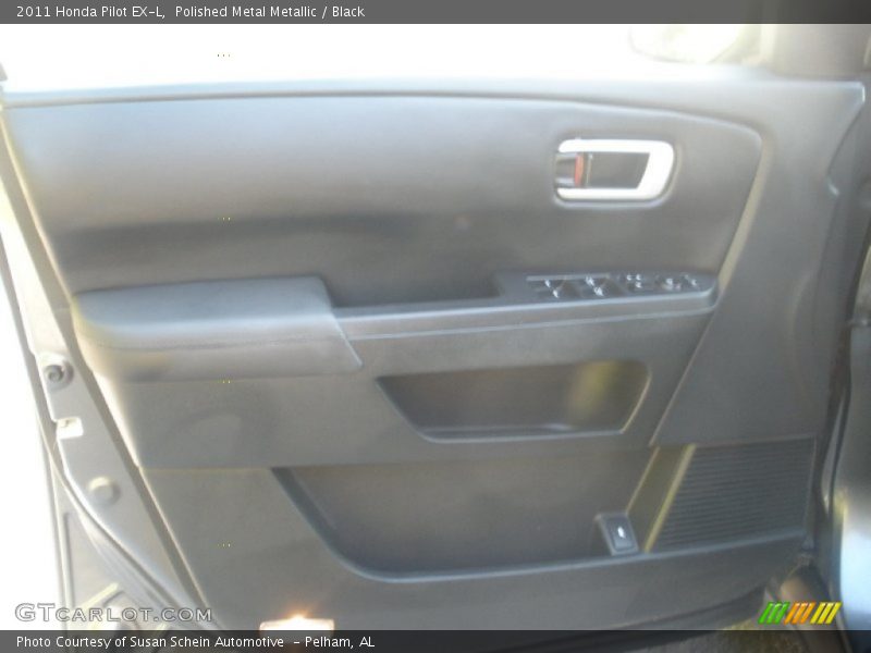 Polished Metal Metallic / Black 2011 Honda Pilot EX-L