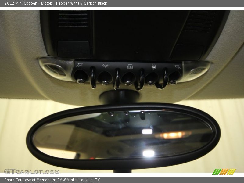 Pepper White / Carbon Black 2012 Mini Cooper Hardtop