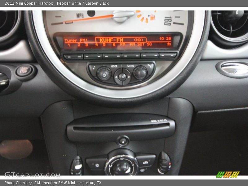Pepper White / Carbon Black 2012 Mini Cooper Hardtop