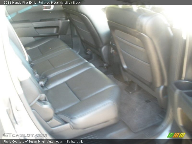 Polished Metal Metallic / Black 2011 Honda Pilot EX-L