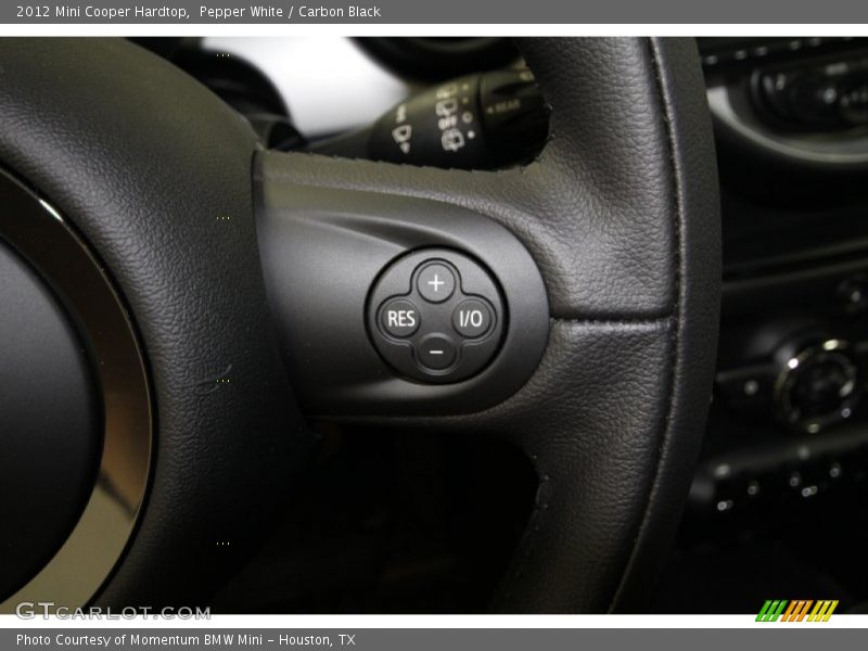 Pepper White / Carbon Black 2012 Mini Cooper Hardtop