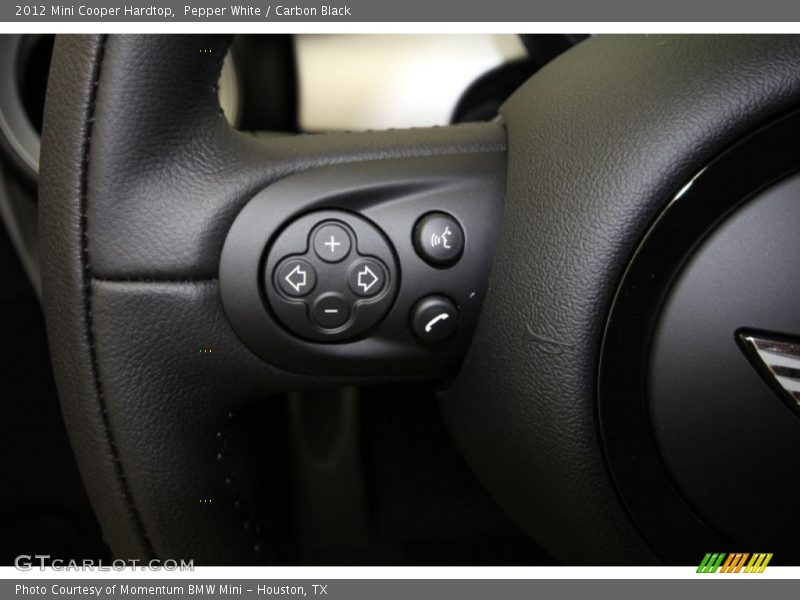 Pepper White / Carbon Black 2012 Mini Cooper Hardtop