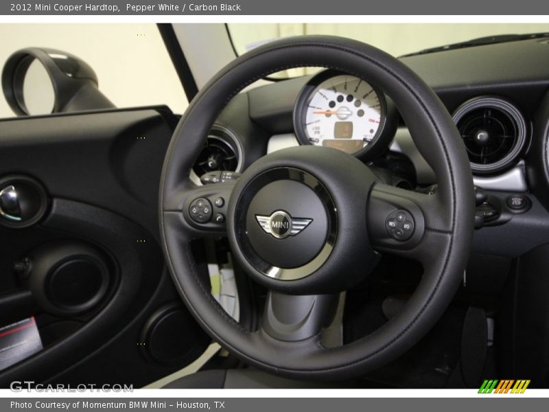 Pepper White / Carbon Black 2012 Mini Cooper Hardtop