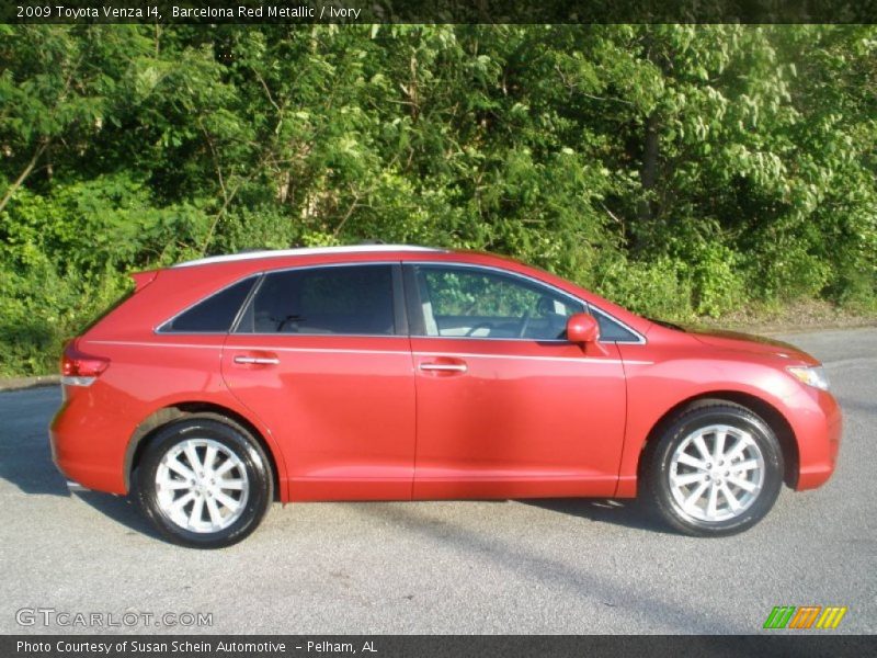 Barcelona Red Metallic / Ivory 2009 Toyota Venza I4