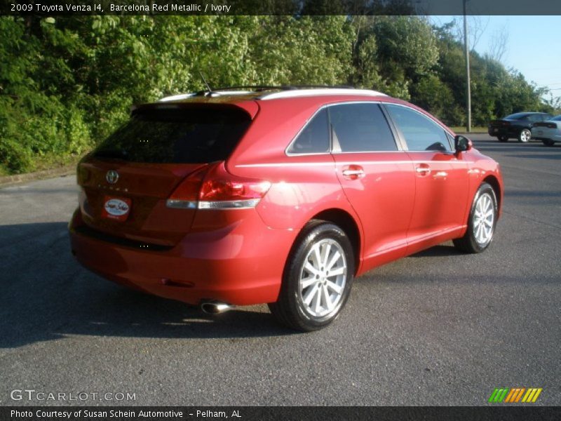 Barcelona Red Metallic / Ivory 2009 Toyota Venza I4