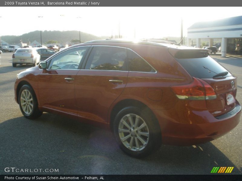Barcelona Red Metallic / Ivory 2009 Toyota Venza I4