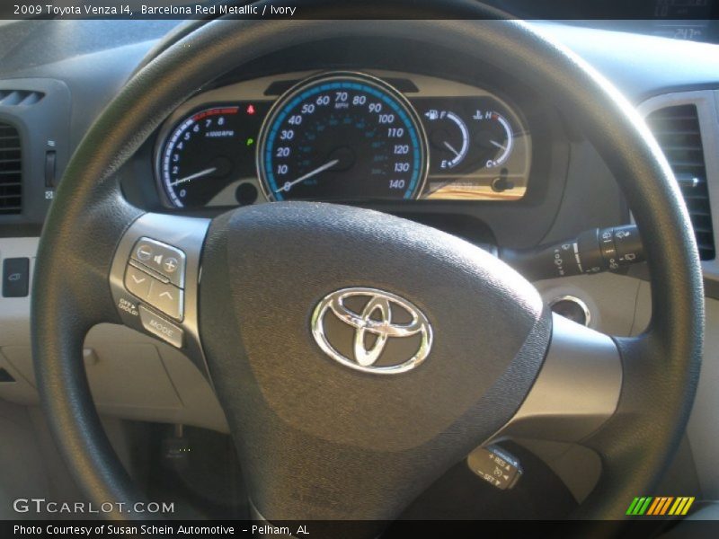Barcelona Red Metallic / Ivory 2009 Toyota Venza I4