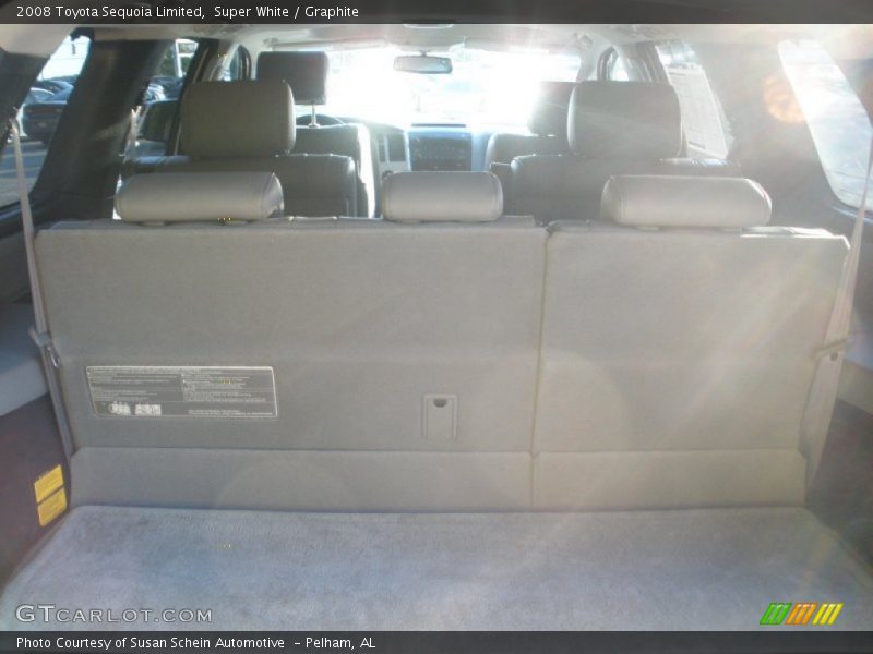 Super White / Graphite 2008 Toyota Sequoia Limited