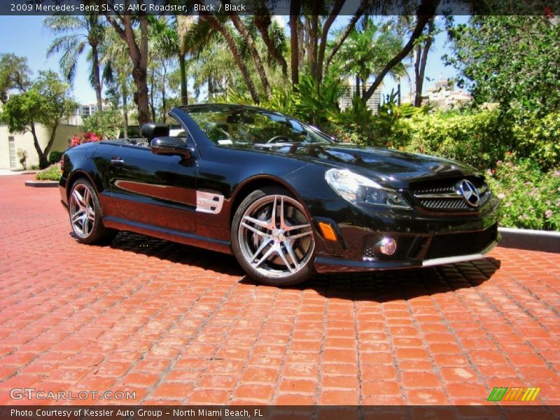Front 3/4 View of 2009 SL 65 AMG Roadster