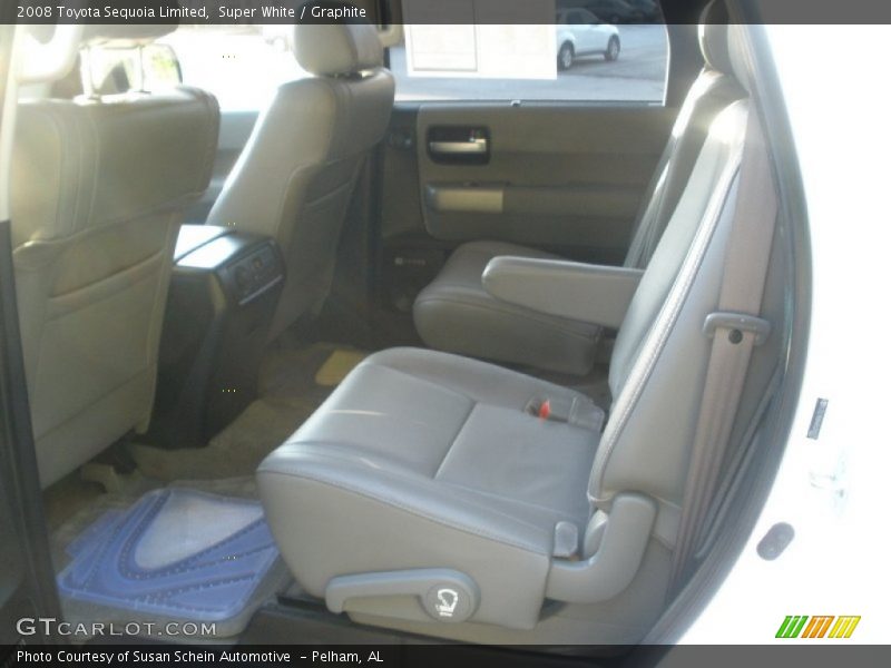 Super White / Graphite 2008 Toyota Sequoia Limited