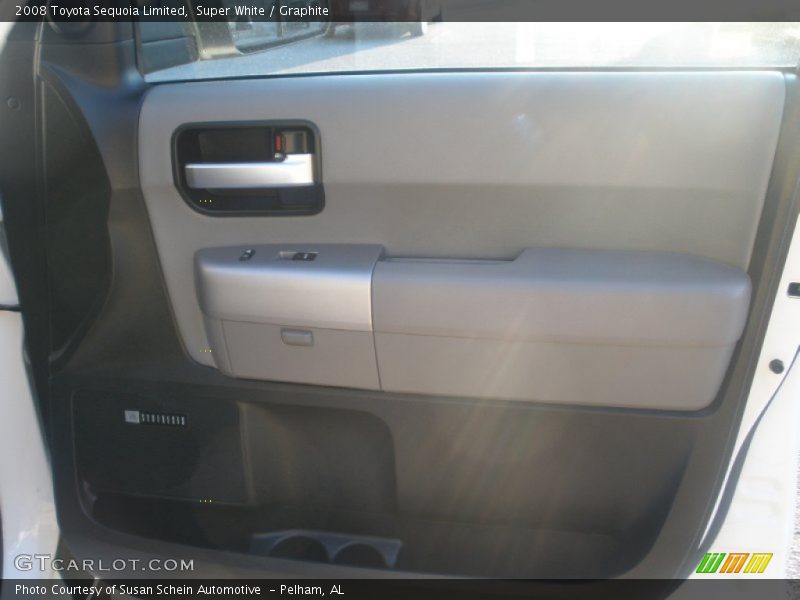 Super White / Graphite 2008 Toyota Sequoia Limited