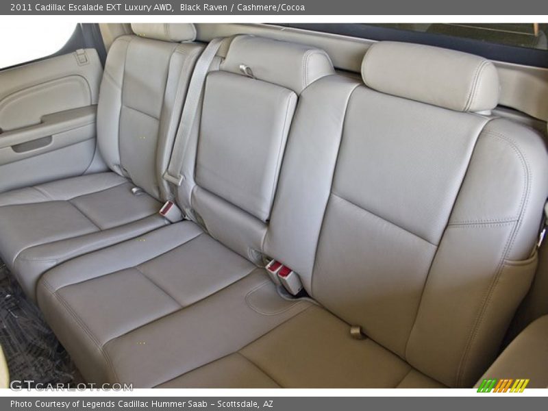 Black Raven / Cashmere/Cocoa 2011 Cadillac Escalade EXT Luxury AWD