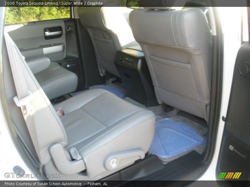 Super White / Graphite 2008 Toyota Sequoia Limited