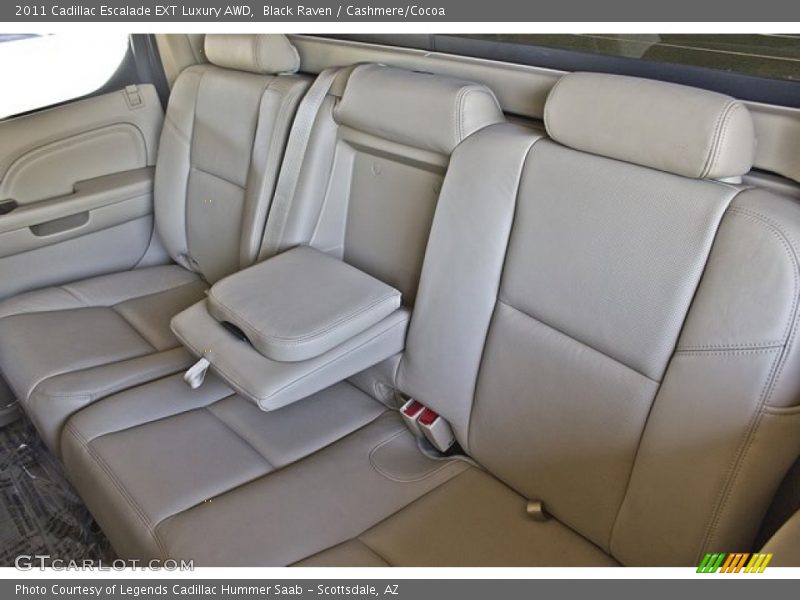 Black Raven / Cashmere/Cocoa 2011 Cadillac Escalade EXT Luxury AWD