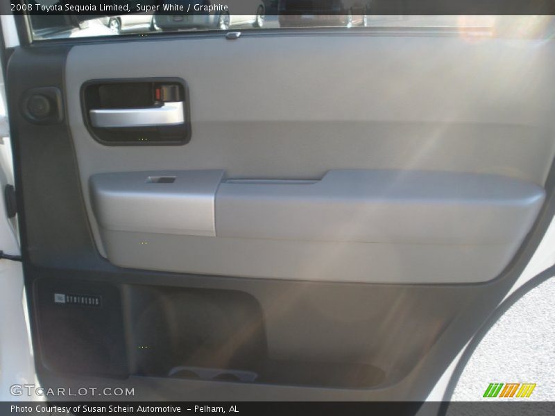 Super White / Graphite 2008 Toyota Sequoia Limited