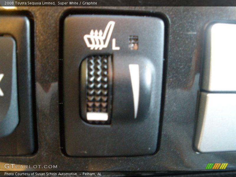 Super White / Graphite 2008 Toyota Sequoia Limited