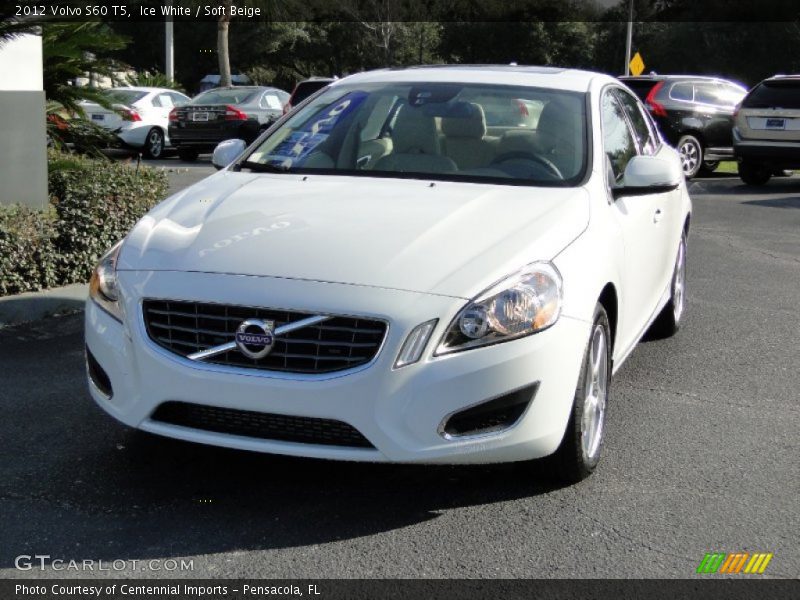 Ice White / Soft Beige 2012 Volvo S60 T5