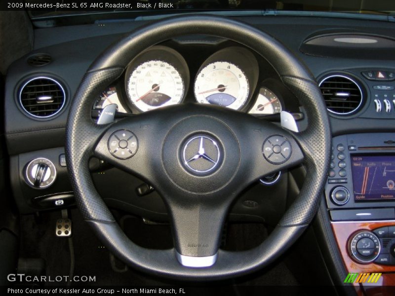  2009 SL 65 AMG Roadster Steering Wheel