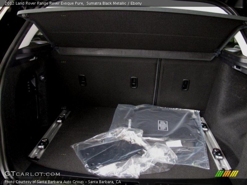 Sumatra Black Metallic / Ebony 2012 Land Rover Range Rover Evoque Pure