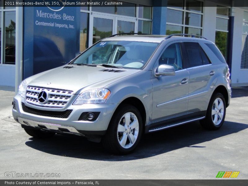 Iridium Silver Metallic / Cashmere 2011 Mercedes-Benz ML 350