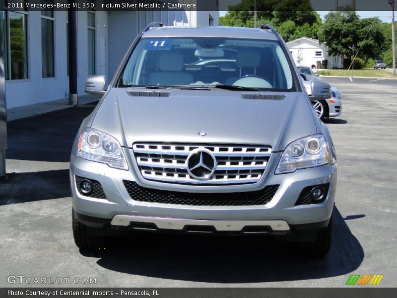 Iridium Silver Metallic / Cashmere 2011 Mercedes-Benz ML 350