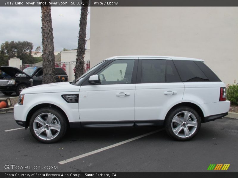 Fuji White / Ebony 2012 Land Rover Range Rover Sport HSE LUX