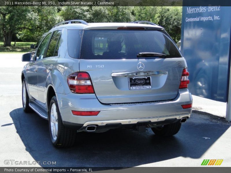 Iridium Silver Metallic / Cashmere 2011 Mercedes-Benz ML 350