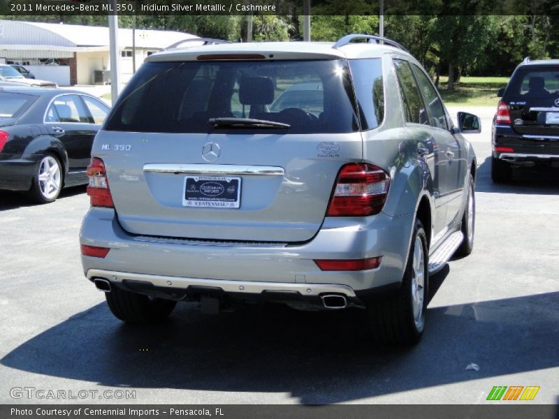 Iridium Silver Metallic / Cashmere 2011 Mercedes-Benz ML 350