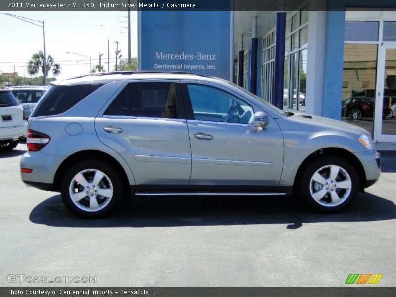 Iridium Silver Metallic / Cashmere 2011 Mercedes-Benz ML 350