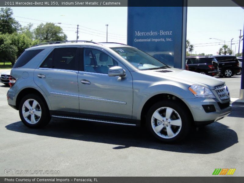 Iridium Silver Metallic / Cashmere 2011 Mercedes-Benz ML 350