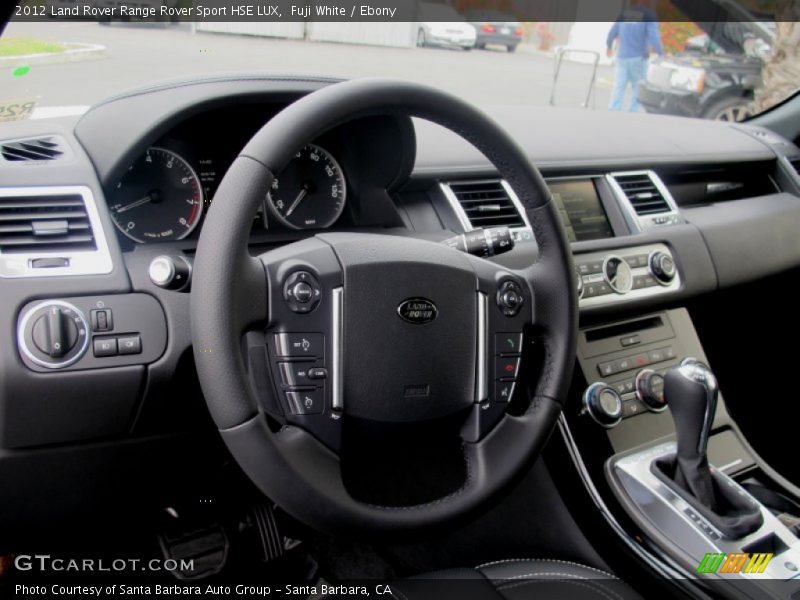 Fuji White / Ebony 2012 Land Rover Range Rover Sport HSE LUX