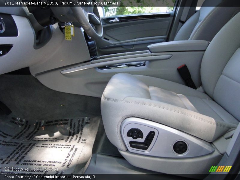 Iridium Silver Metallic / Cashmere 2011 Mercedes-Benz ML 350