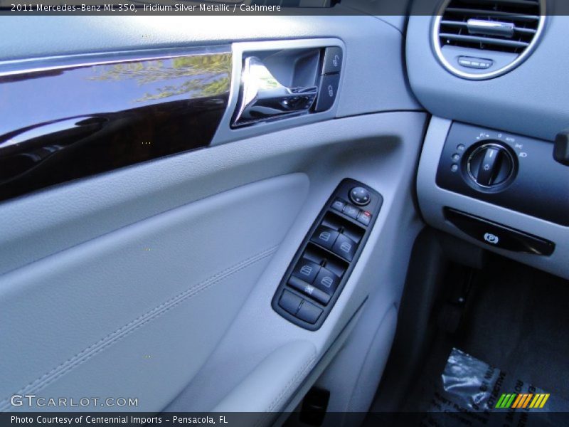 Iridium Silver Metallic / Cashmere 2011 Mercedes-Benz ML 350