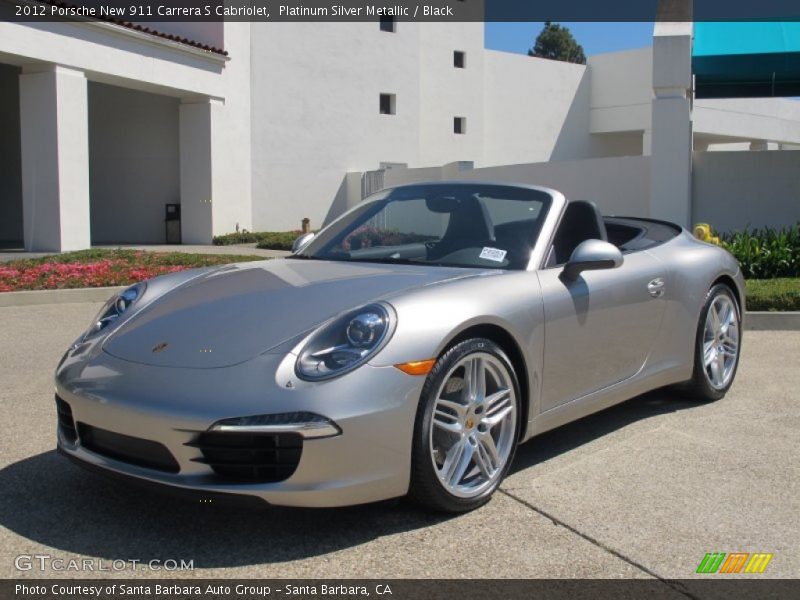 Front 3/4 View of 2012 New 911 Carrera S Cabriolet