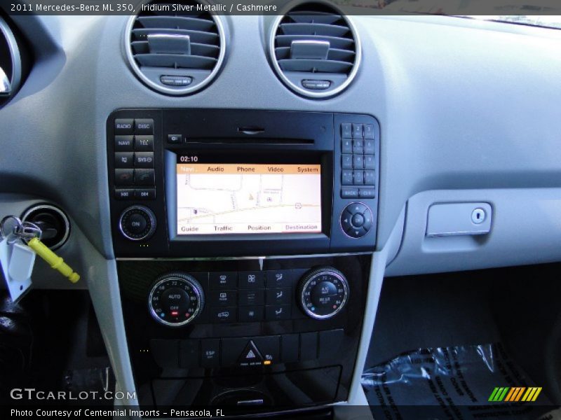 Iridium Silver Metallic / Cashmere 2011 Mercedes-Benz ML 350