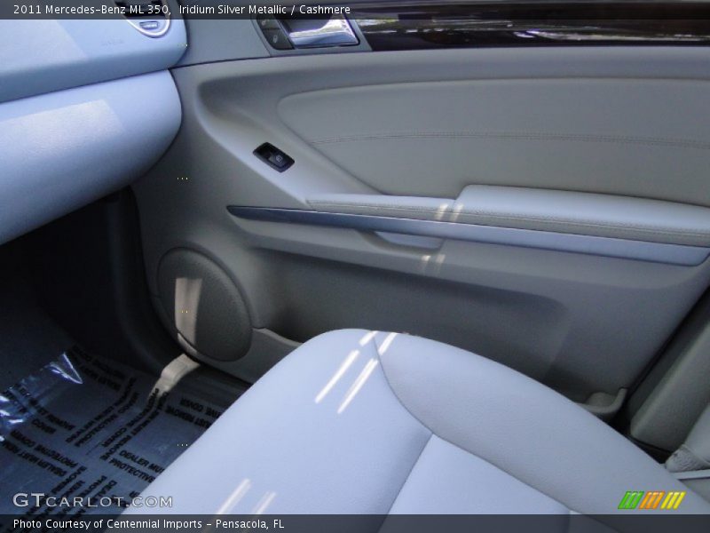 Iridium Silver Metallic / Cashmere 2011 Mercedes-Benz ML 350