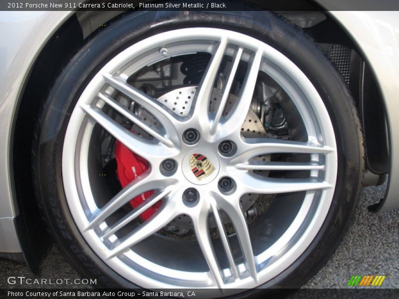  2012 New 911 Carrera S Cabriolet Wheel