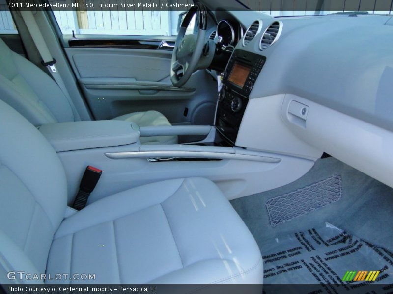 Iridium Silver Metallic / Cashmere 2011 Mercedes-Benz ML 350