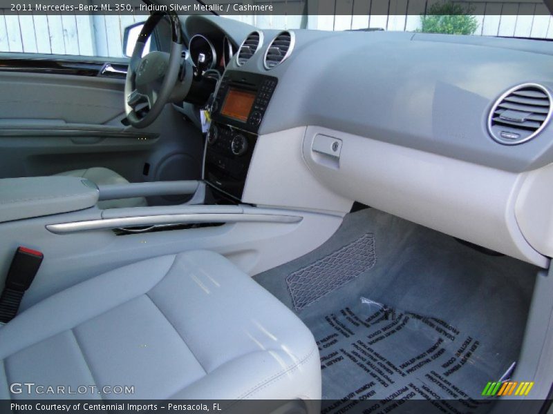 Iridium Silver Metallic / Cashmere 2011 Mercedes-Benz ML 350