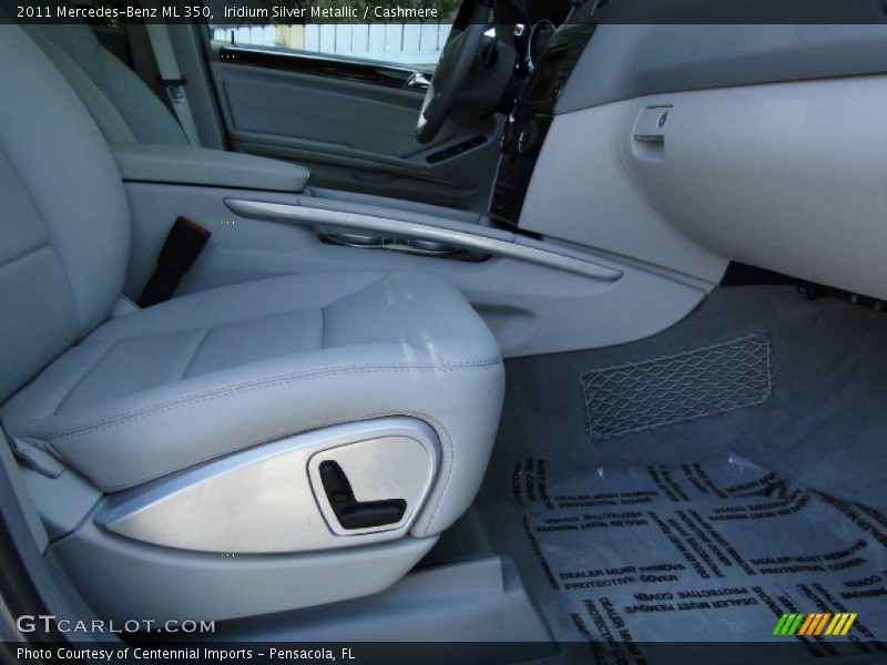 Iridium Silver Metallic / Cashmere 2011 Mercedes-Benz ML 350