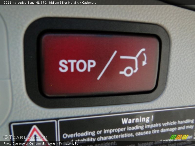 Iridium Silver Metallic / Cashmere 2011 Mercedes-Benz ML 350