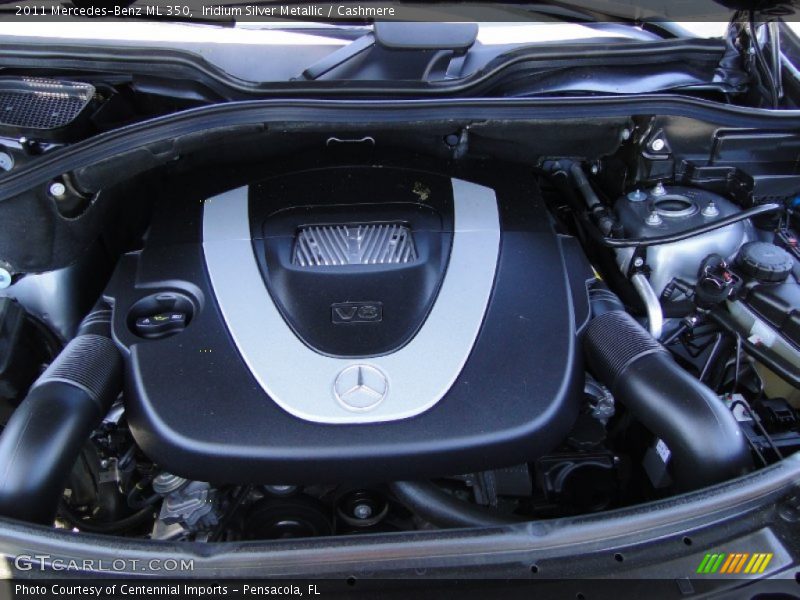 Iridium Silver Metallic / Cashmere 2011 Mercedes-Benz ML 350