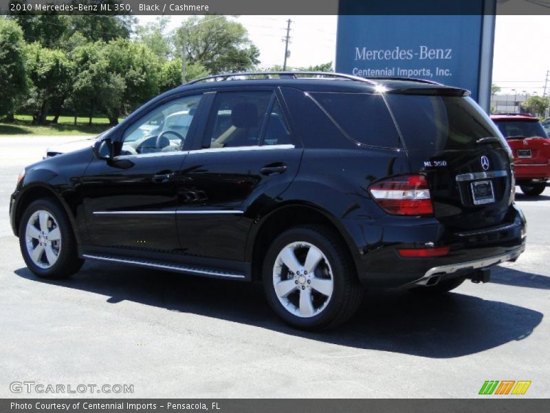 Black / Cashmere 2010 Mercedes-Benz ML 350