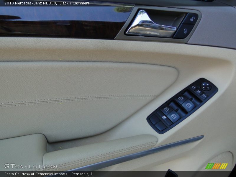 Black / Cashmere 2010 Mercedes-Benz ML 350