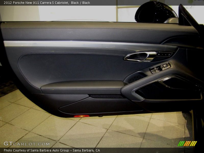 Black / Black 2012 Porsche New 911 Carrera S Cabriolet