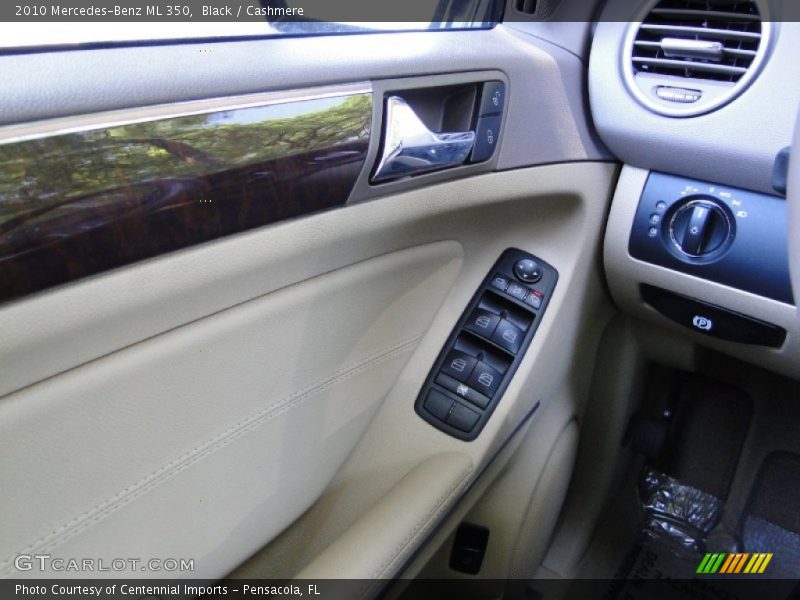 Black / Cashmere 2010 Mercedes-Benz ML 350