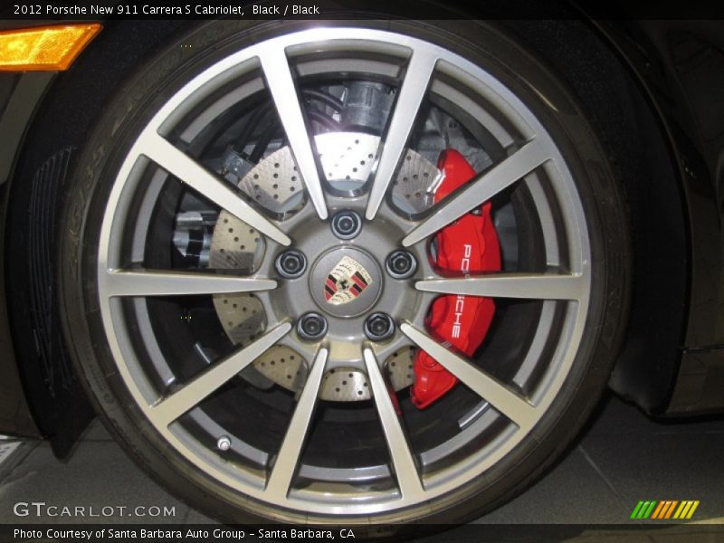  2012 New 911 Carrera S Cabriolet Wheel