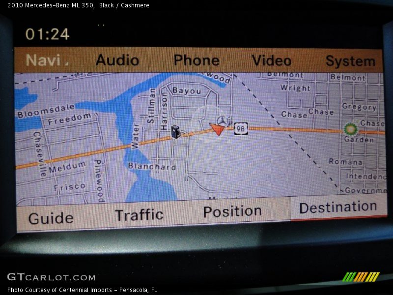Black / Cashmere 2010 Mercedes-Benz ML 350