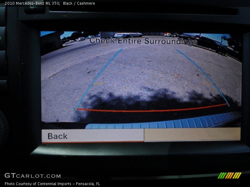 Black / Cashmere 2010 Mercedes-Benz ML 350