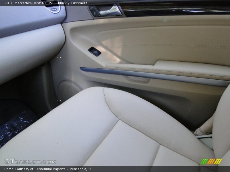 Black / Cashmere 2010 Mercedes-Benz ML 350
